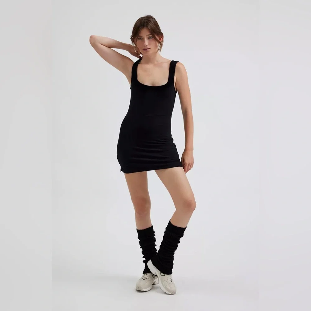 Urban Outfitters knit ribbed slouchy leg warmers